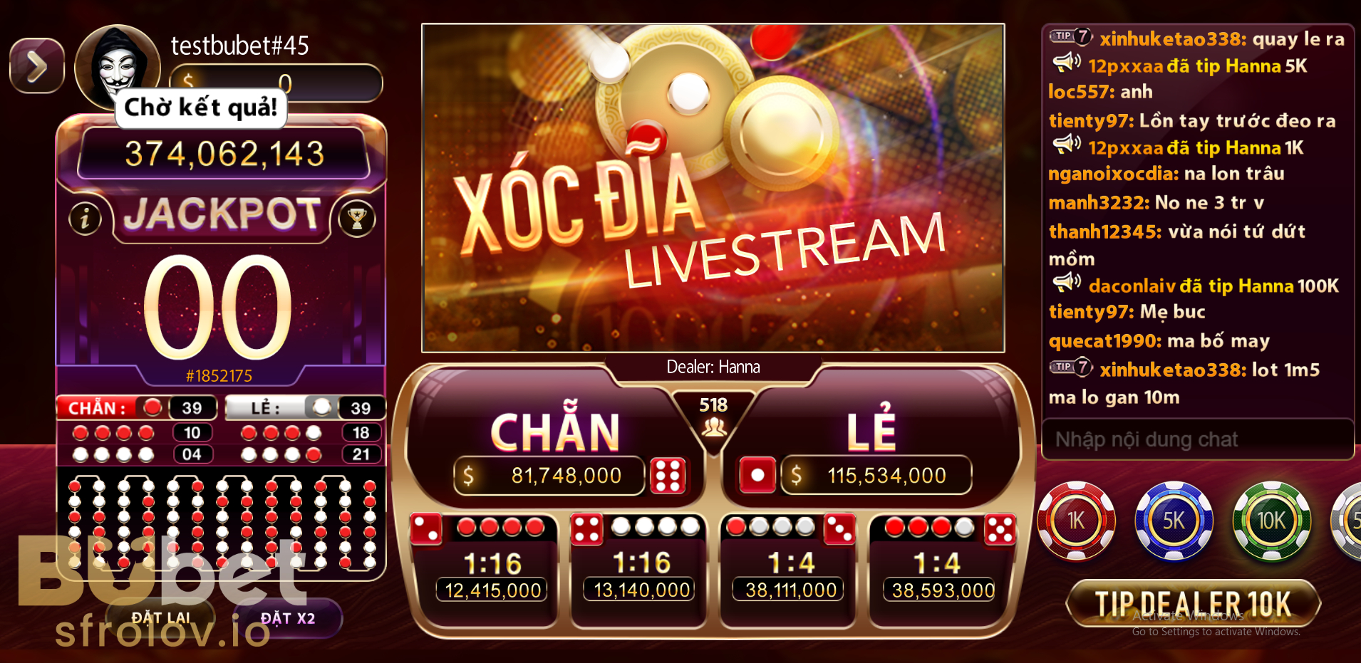 Lý do nên chọn Casino BUBET