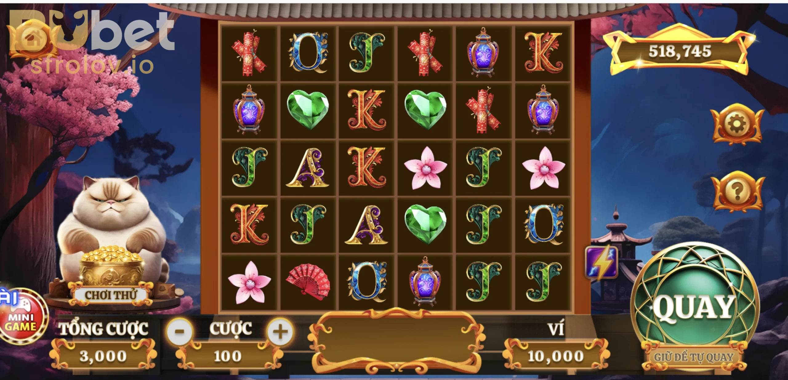 Nổ Hũ Mèo Chiêu Tài BUBET – Lì Xì Khủng, Chơi Cực Vui 2025 2 Luật chơi đơn giản, dễ hiểu – tỷ lệ thắng cao