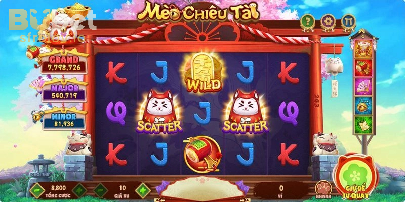 Nổ Hũ Mèo Chiêu Tài BUBET – Lì Xì Khủng, Chơi Cực Vui 2025 3 Ưu điểm nổi bật của game Mèo Chiêu Tài