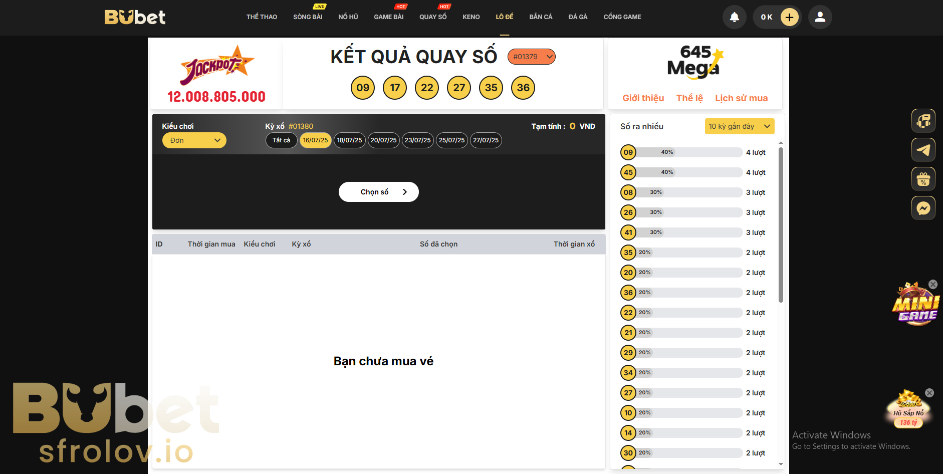 Tính linh hoạt và cá nhân hóa khi chơi xổ số tại BUBET