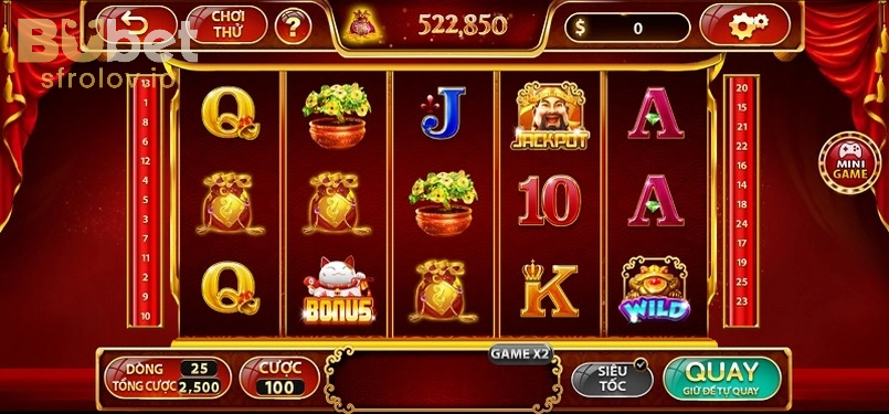 Nổ Hũ Cung Hỷ Phát Tài BUBET – Tài Lộc Bùng Nổ Mỗi Ngày 2 Các bước hướng dẫn chi tiết để chơi Cung Hỷ Phát Tài